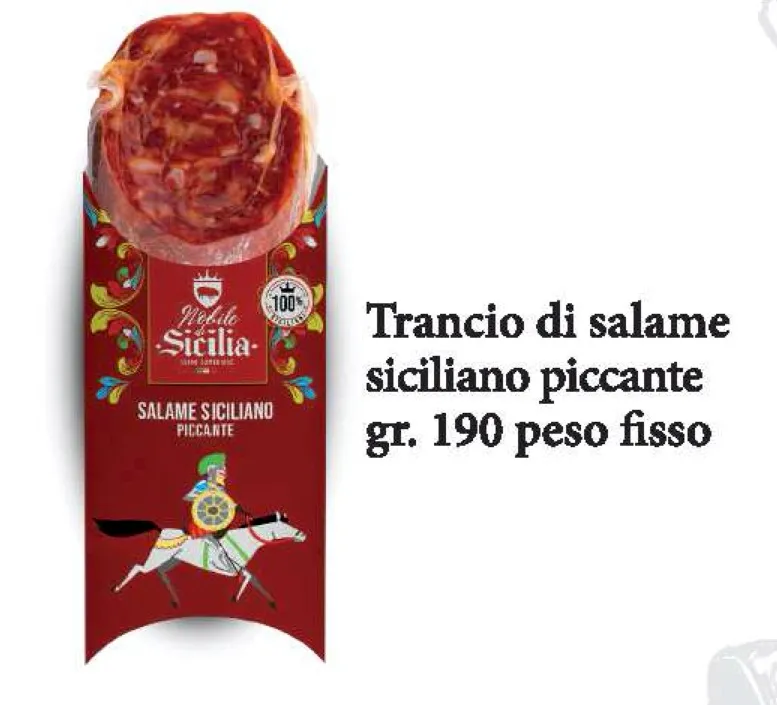 [06MUL-SLPQ-0190] SALAMI SICILIEN PIQUANT 190GR